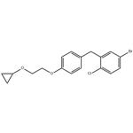 4-bromo-1-chloro-2-[[4-[2-(cyclopropyloxy)ethoxy]phenyl]methylbenzene
