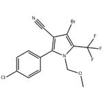 1H-Pyrrole-3-carbonitrile, 4-bromo-2-(4-chlorophenyl)-1-(methoxymethyl)-5-(trifluoromethyl)-