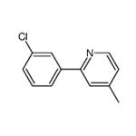 2-(3-chloro-phenyl)-4-methyl-pyridine