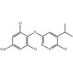 3,5-dichloro-4-((6-chloro-5-isopropylpyridazin-3-yl)oxy)aniline