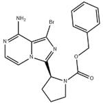 (S)-Benzyl 2-(8-amino-1-bromoimidazo[1,5-a]pyrazin-3-yl)pyrrolidine-1-carboxylate