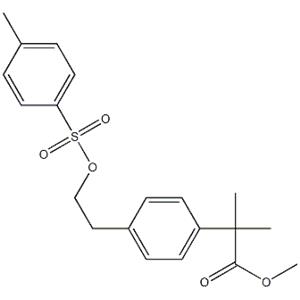 methyl 2-methyl-2-(4-(2-(tosyloxy)ethyl)phenyl)propanoate