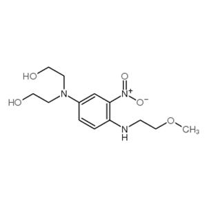 4-[Di(2-hydroxyethyl)amino]-1-[(2-methoxyethyl)amino]-2-nitrobenzene