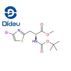 Methyl (S)-2-(Boc-amino)-3-(4-bromo-2-thiazolyl)propanoate