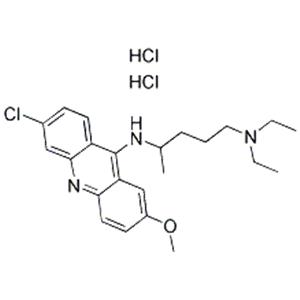 N4-(6-Chloro-2-methoxyacridin-9-yl)-N1,N1-diethylpentane-1,4-diamine dihydrochloride
