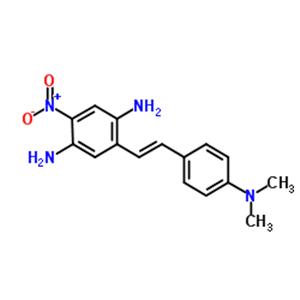 2-[2-[4-(dimethylamino)phenyl]ethenyl]-5-nitrobenzene-1,4-diamine