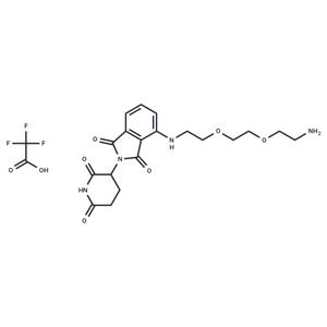 Thalidomide-PEG2-C2-NH2 TFA