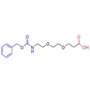 3-oxo-1-phenyl-2,7,10-trioxa-4-azatridecan-13-oic acid