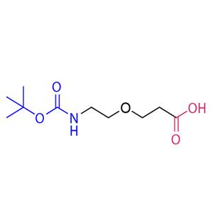 3-(2-((tert-butoxycarbonyl)amino)ethoxy)propanoic acid