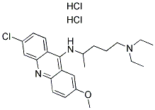 N4-(6-Chloro-2-methoxyacridin-9-yl)-N1,N1-diethylpentane-1,4-diamine dihydrochloride