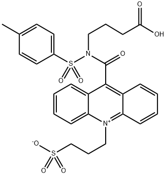 3-(9-((3-Carboxypropyl)(tosyl)carbamoyl)acridin-10-ium-10-yl)propane-1-sulfonate