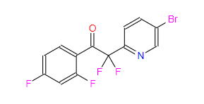 2-(5-bromopyridin-2-yl)-1-(2,4-difluorophenyl)-2,2-difluoroethanone