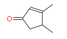 3,4-dimethylcyclopent-2-en-1-one