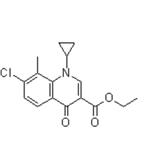 7-Chloro-1-cyclopropyl-8-methyl-4-oxo-1,4-dihydro-3-quinolinecarboxylic acid ethyl ester