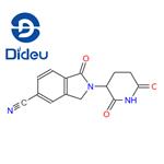 1H-Isoindole-5-carbonitrile, 2-(2,6-dioxo-3-piperidinyl)-2,3-dihydro-1-oxo-