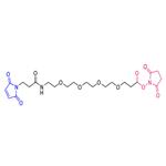 2,5-dioxopyrrolidin-1-yl 1-(2,5-dioxo-2,5-dihydro-1H-pyrrol-1-yl)-3-oxo-7,10,13,16-tetraoxa-4-azanonadecan-19-oate