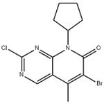 6-broMo-2-chloro-8-cyclopentyl-5-Methylpyrido[2,3-d]pyriMidin-7(8H)-one