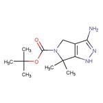 TERT-BUTYL 3-AMINO-6,6-DIMETHYL-4,6-DIHYDROPYRROLO[3,4-C]PYRAZOLE-5(1H)-CARBOXYLATE