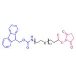 O-[2-(Fmoc-amino)-ethyl]-O′-[3-(N-succinimidyloxy)-3-oxopropyl]polyethylene glycol