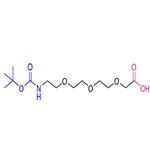 2,2-dimethyl-4-oxo-3,8,11,14-tetraoxa-5-azahexadecan-16-oic acid