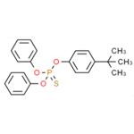 Phosphorothioic acid, O,O,O-triphenyl esters, tert-Bu derivs.