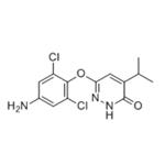 6-(4-amino-2,6-dichlorophenoxy)-4-isopropylpyridazin-3(2H)-one