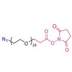 Azido twenty-four poly(ethylene glycol) succinimidyl ester