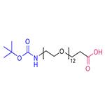2,2-Dimethyl-4-oxo-3,8,11,14,17,20,23,26,29,32,35,38,41-tridecaoxa-5-azatetratetracontan-44-oic acid