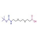 2,2-dimethyl-4-oxo-3,8,11-trioxa-5-azatetradecan-14-oic acid