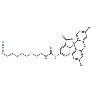 Fluorescein-thiourea-PEG2-azide