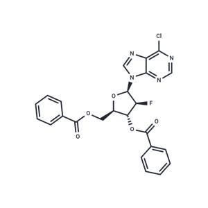 6-Chloropurine -9-beta-D-(3',5'-di-O-benzoyl-2'-deoxy-2'-fluoro)arabinoriboside