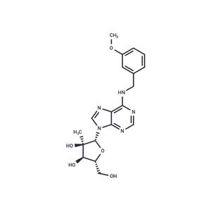 N6-(3-Methoxybenzyl)-2'-C-methyl adenosine