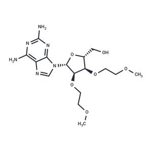 2-Amino-2',3'-bis-O-(2-methoxyethyl) ? adenosine