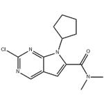 2-Chloro-7-cyclopentyl-N,N-dimethyl-H-pyrrolo[2,3-d]pyrimidine-6-carboxamide