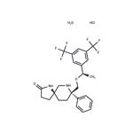 Rolapitant hydrochloride hydrate