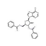 6-Chloropurine -9-beta-D-(3',5'-di-O-benzoyl-2'-deoxy-2'-fluoro)arabinoriboside