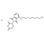 Thalidomide-PEG2-C2-NH2 hydrochloride