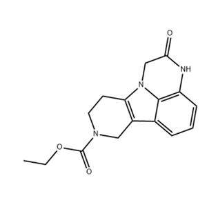 1H-?Pyrido[3',?4':4,?5]?pyrrolo[1,?2,?3-?de]?quinoxaline-?8(7H)?-?carboxylic acid, 2,?3,?9,?10-?tetrahydro-?2-?oxo-?, ethyl ester
