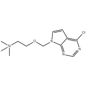4-Chloro-7-((2-(trimethylsilyl)ethoxy)methyl)-7H-pyrrolo[2,3-d]pyrimidine