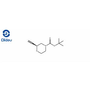 4-Morpholinecarboxylic acid, 2-ethynyl-, 1,1-dimethylethyl ester, (2S)-