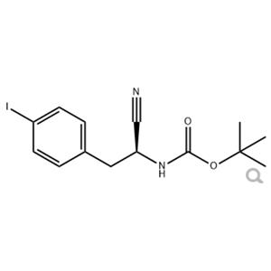 (S)-tert-butyl (1-cyano-2-(4-iodophenyl)ethyl)carbamate