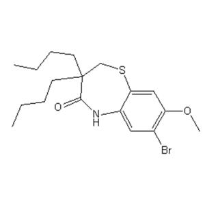7-bromo-3,3-dibutyl-8-methoxy-2,3-dihydrobenzo[b][1,4]thiazepin-4(5H)-one