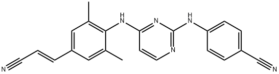 (E)-4-((4-((4-(2-Cyanovinyl)-2,6-dimethylphenyl)amino)pyrimidin-2-yl)amino)benzonitrile