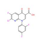 1-(2,4-DIFLUOROPHENYL)-6-1LUORO-7-CHLONDE-4-OXO-1,4-DIHYDRO-1,8-NAPTHYRIDINE-3-CARBOXYLIC ACID[TOSUFLOXACIN PHARMACEUTICAL INTERMEDIATE]
