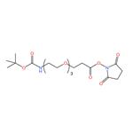 BocNH-PEG3-CH2CH2COONHS ester