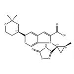 5-[(S)-2,2-Dimethyltetrahydro-2H-pyran-4-yl]-1-[(1S,2S)-2-methyl-1-(5-oxo-4,5-dihydro-1,2,4-oxadiazol-3-yl)cyclopropyl]-1H-indole-2-carboxylic Acid