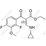(Z)-ethyl 3-(cyclopropylamino)-2-(2,4-difluoro-3-methoxybenzoyl)acrylate 