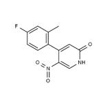 2(1H)-Pyridinone, 4-(4-fluoro-2-methylphenyl)-5-nitro-