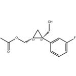 (1R,2S)-2-(3-fluorophenyl)-2-(hydroxymethyl)cyclopropyl]-methyl acetate