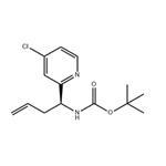 tert-butyl(S)-(1-(4-chloropyridin-2-yl)but-3-en-1-yl)carbamate